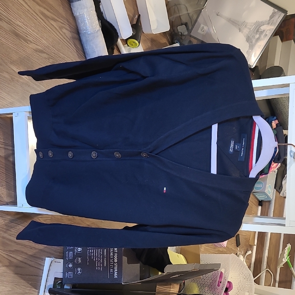 Tommy Hilfiger Navy Cardigan
